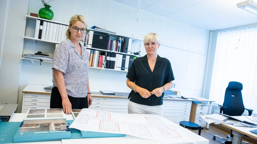 Arkitekterna Anna Klockare Hagnelöv och Charlotta Selberg vid Stark arkitekter i Luleå tycker till om hur framtidens städer i norra Sverige ska byggas.