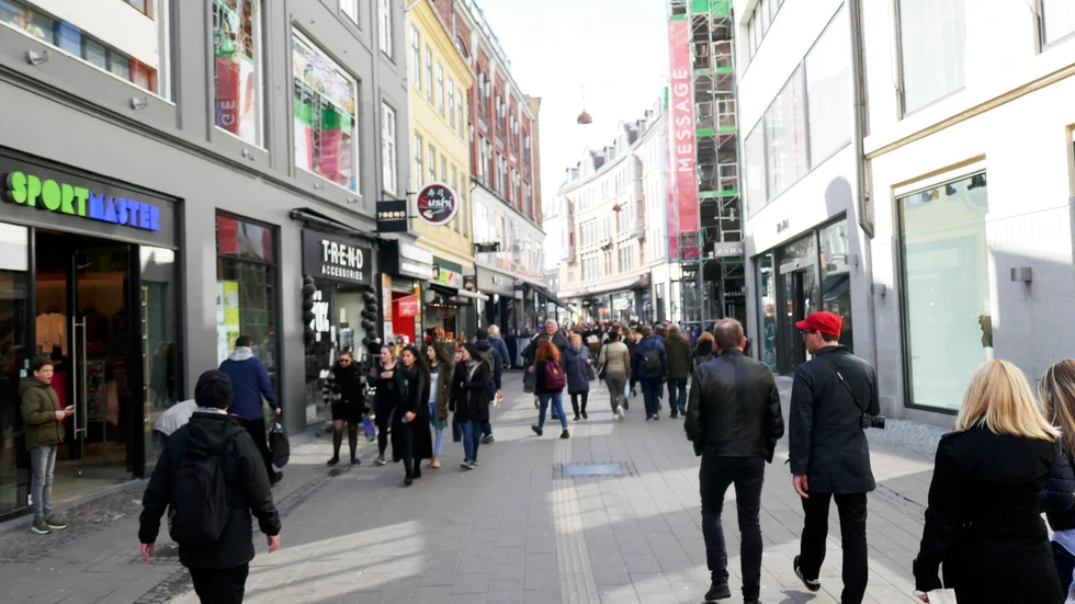 Ströget i Köpenhamn. Arkivbild.