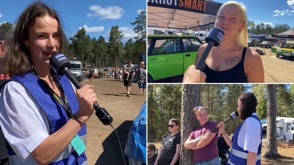 Vimmerby Tidnings reporter Annie Hogner var på plats i Gnagaredalen på tisdagen, första dagen för det av många efterlängtade Semesterracet.