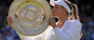 Rybakina skrällvann Wimbledon