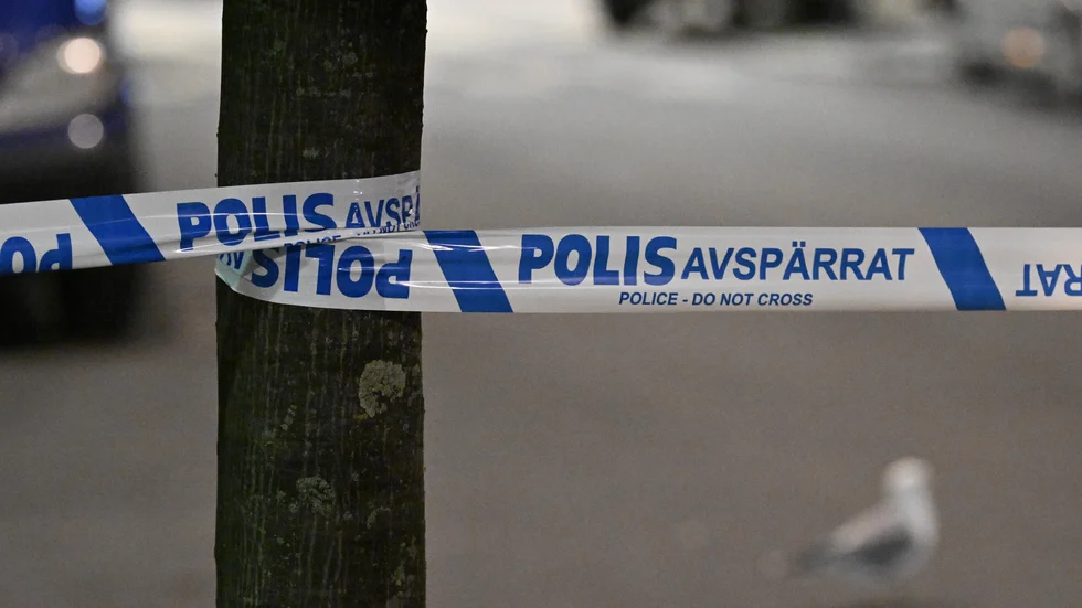 En man i 20-årsåldern sköts i foten i området Andersbergsringen i Halmstad i torsdags kväll. Arkivbild.