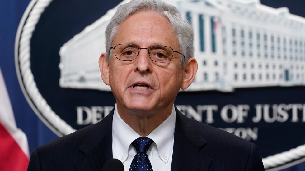 USA:s justitieminister Merrick Garland.