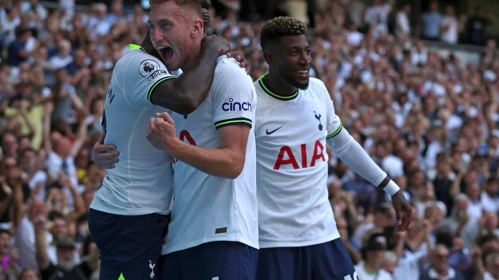 Dejan Kulusevski hade en succépremiär med både mål och assist när Tottenham vann med 4—1 hemma mot Southampton.
