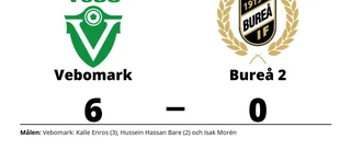 Vebomark ny serieledare efter seger