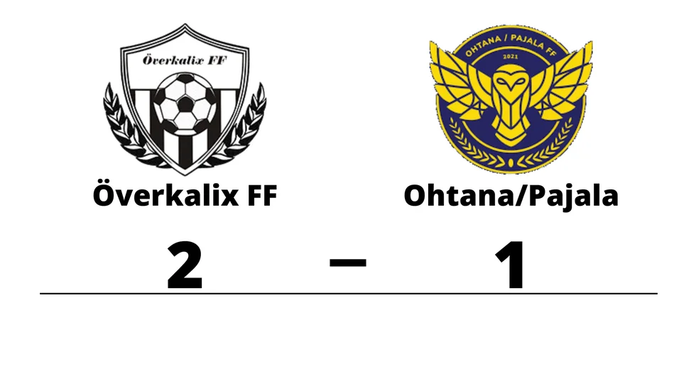 Överkalix FF vann mot Ohtana/Pajala FF 2