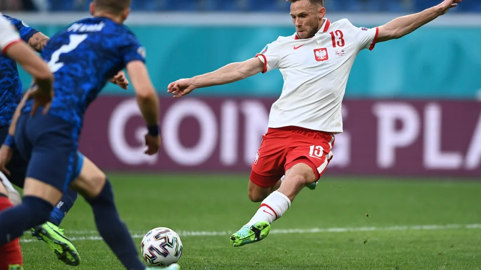 Maciej Rybus får inte representera Polen i VM. Arkivbild.