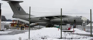 Pakistanska flygvapnet landade på Skavsta