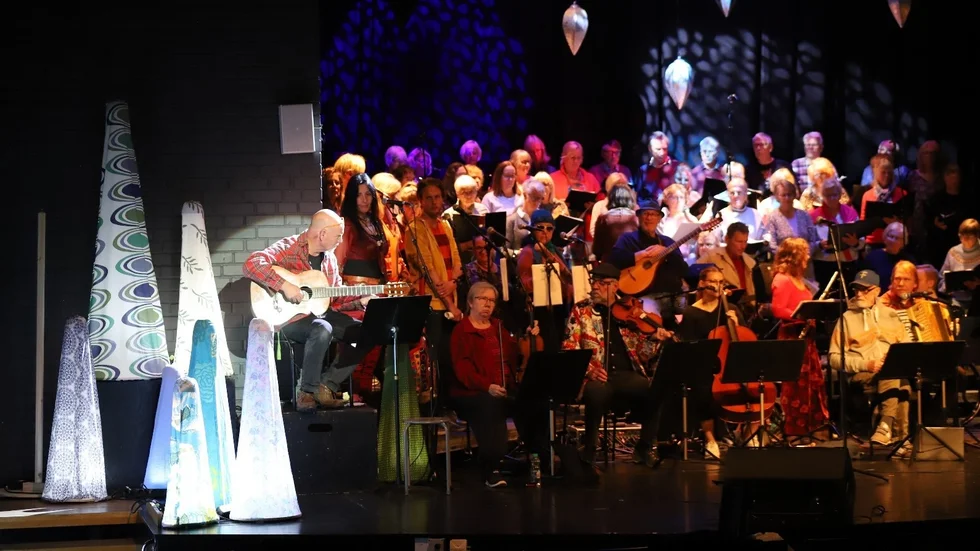 Ursprungligen startade Flen Världsorkester som ett sorts musikaliskt integrationsprojekt.
