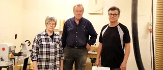 Träslöjdarnas andra grupp har dragit igång