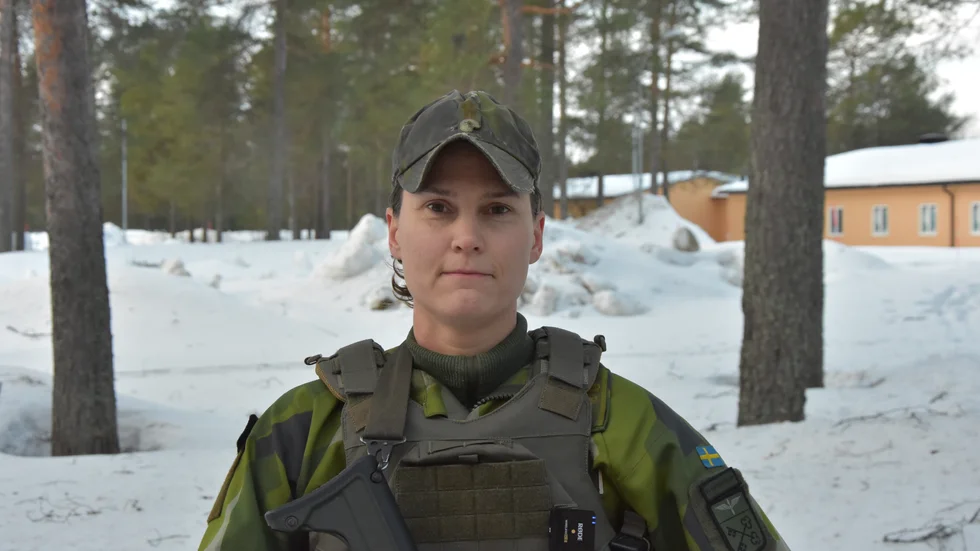 Bataljonsförvaltare Isabell Frimodig.