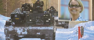 Fler militära transporter längs vägarna i Norrbotten inför övning