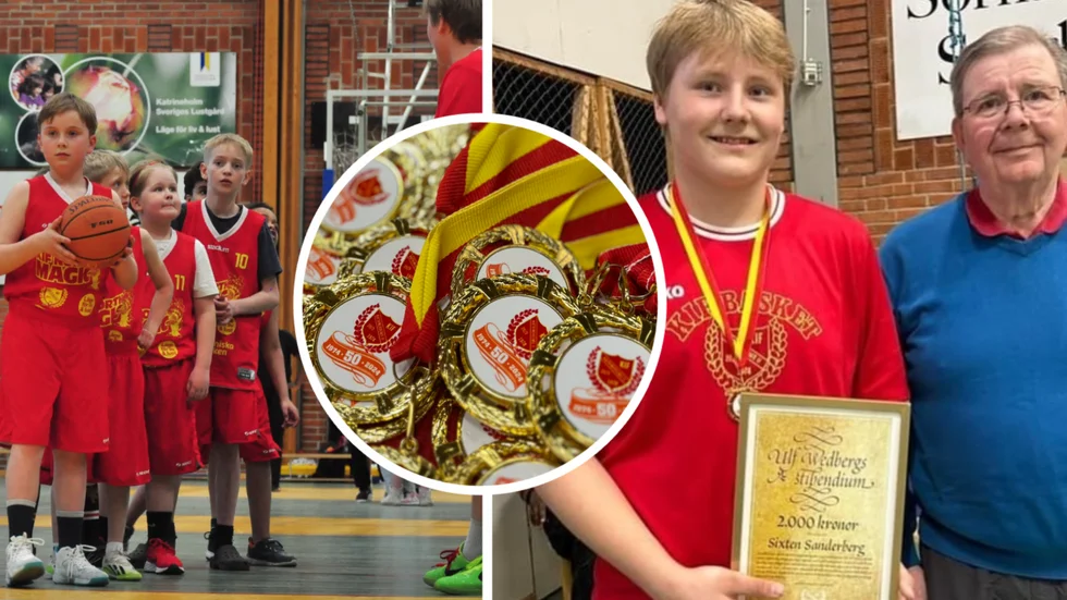 Sixten hedras av KIF Basket för sitt stora engagemang och baskethjärta.