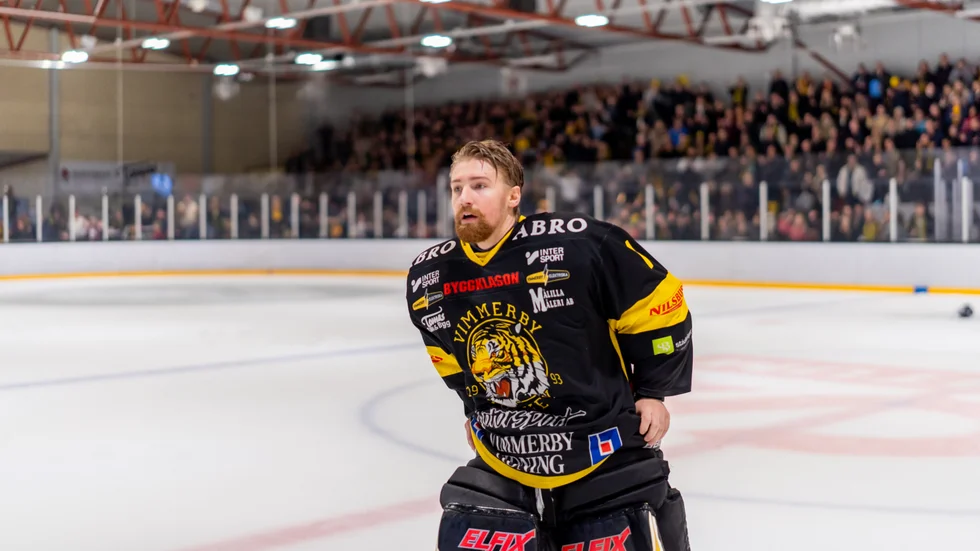 Robin Christoffersson var starkt bidragande till att Vimmerby Hockey tog ett historiskt kliv upp i Hockeyallsvenskan.