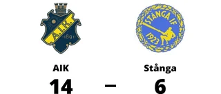 Tung förlust för Stånga borta mot AIK