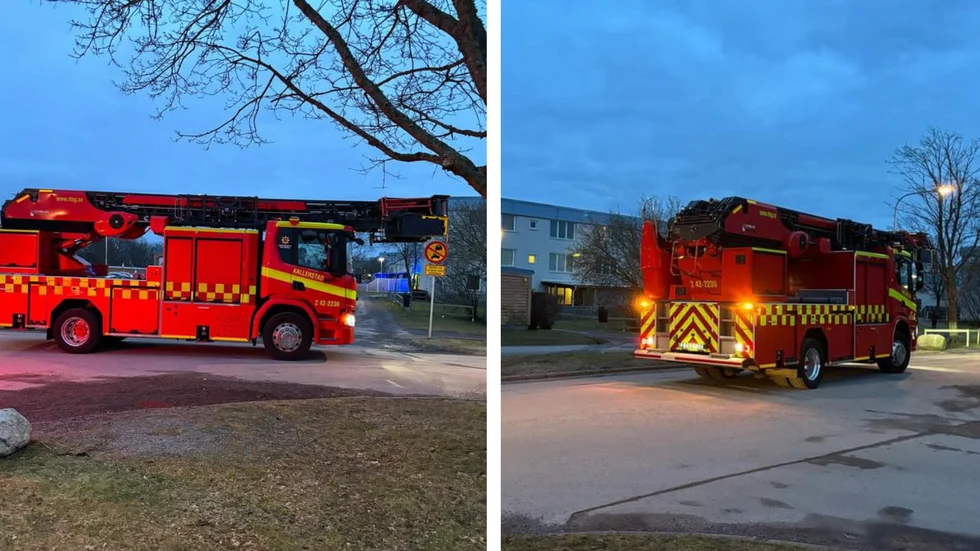 Räddningstjänsten ryckte ut till Skattegården på tisdagseftermiddagen.