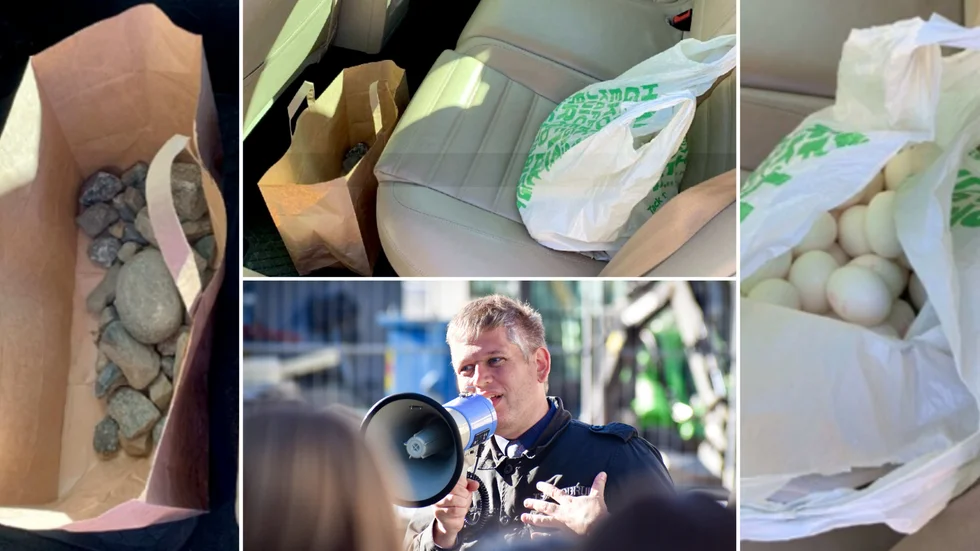 Stenar, ägg, tre åtalade – och Rasmus Paludan. På onsdagen kom domen mot de tre män som åtalats för dubbla allvarliga förberedelsebrott i samband med att Paludan besökte Skellefteå hösten 2022. Männen både friades och fälldes.