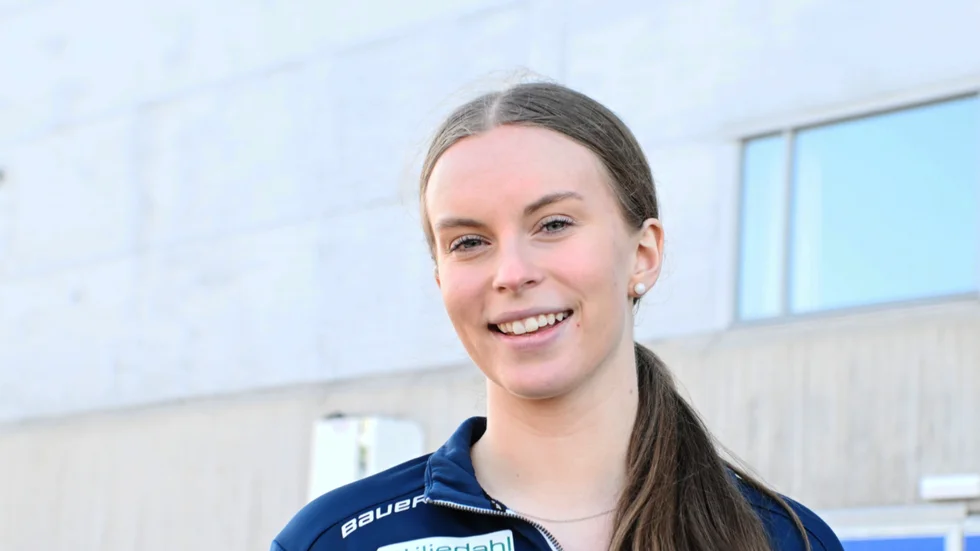 Evelina Arvidsson är nära spel i JVM för andra året i följd. 
