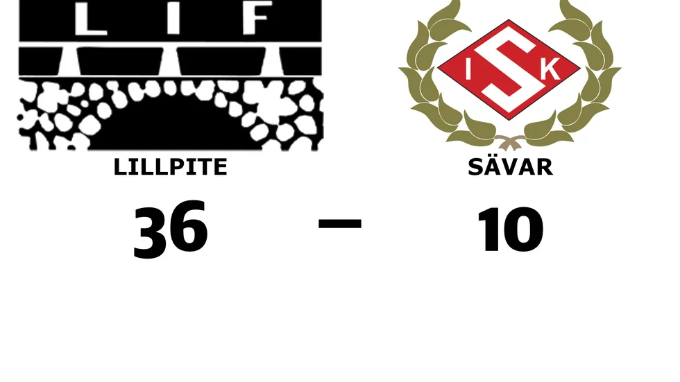 Lillpite IF vann mot Sävar IK