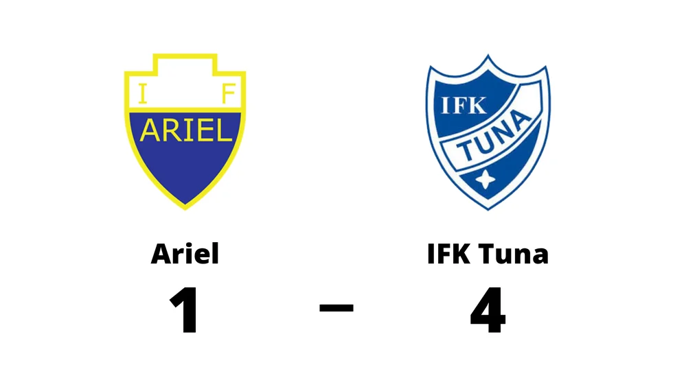 IF Ariel förlorade mot IFK Tuna