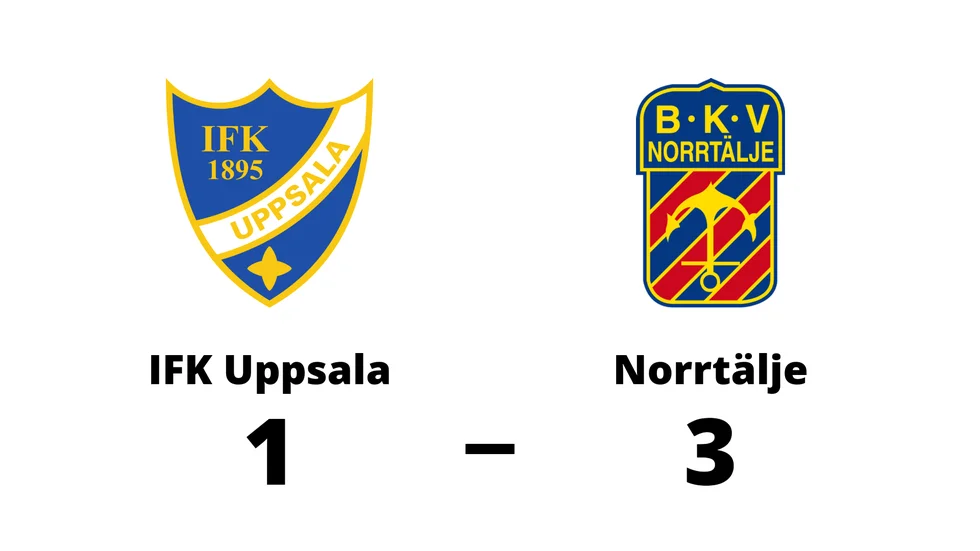 IFK Uppsala förlorade mot BKV Norrtälje