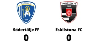 Södertälje FF och Eskilstuna FC kryssade