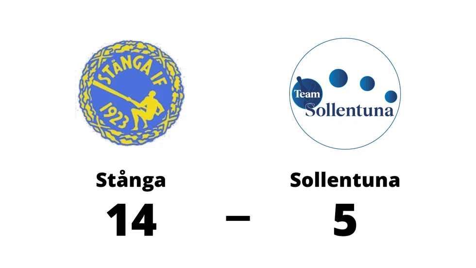 Stånga IF vann mot Team Sollentuna