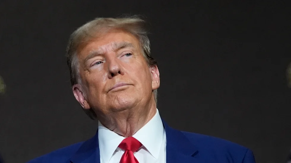 Ex-presidenten Donald Trumps mediekoncern, Trump Media, faller på börsen.