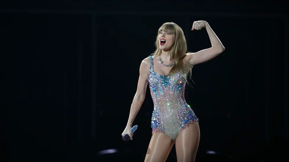 Taylor Swift kommer till Sverige nästa vecka. Arkivbild.