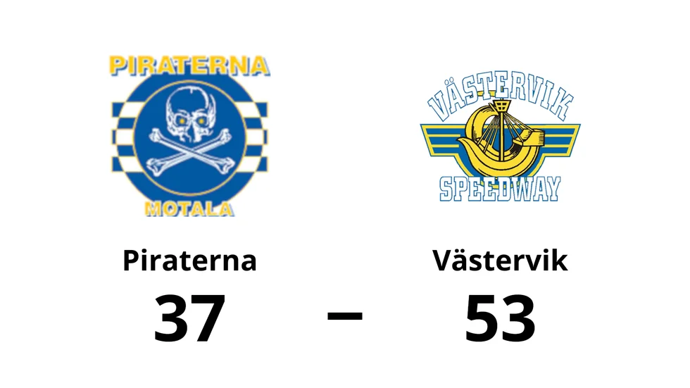 Piraterna förlorade mot Västervik