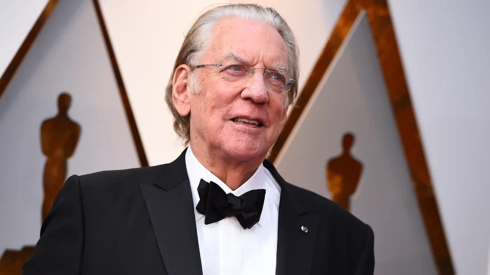 Skådespelaren Donald Sutherland är död. Arkivbild.