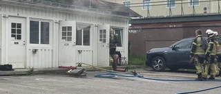 Man gripen efter lägenhetsbrand i centrala Luleå