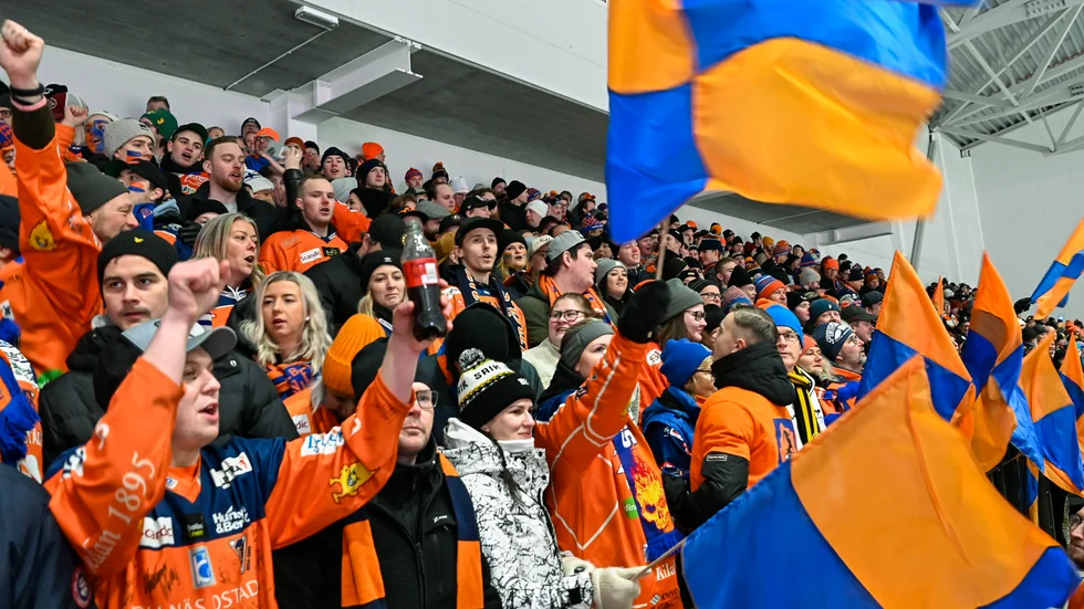 Den avbrutna kvartsfinalen mellan Bollnäs och Edsbyn ska spelas klart under söndagen. Arkivbild.