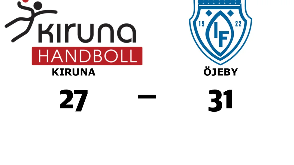 Kiruna HK förlorade mot Öjeby IF