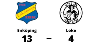 Enköping utklassade Loke på hemmaplan