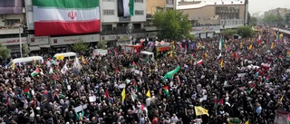 Hamasledaren begravs i Teheran – oro för storkrig i regionen 