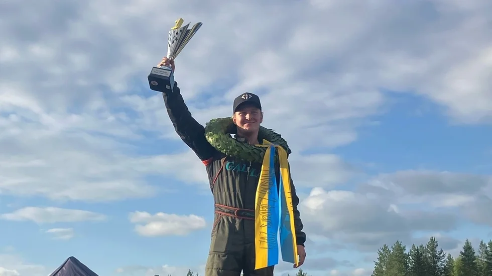 Ludwig Stenvall skördar framgångar som folkraceförare.