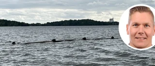 Därför flöt avloppsledningen upp i Mälaren