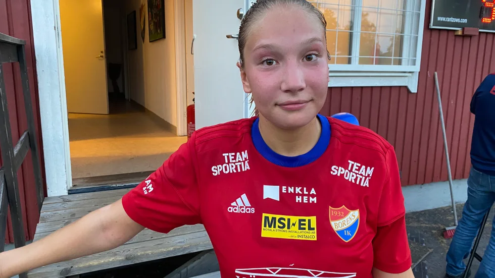 Tilda Gustafsson efter Borens IK:s 1-1 mot Kenty B hemma.