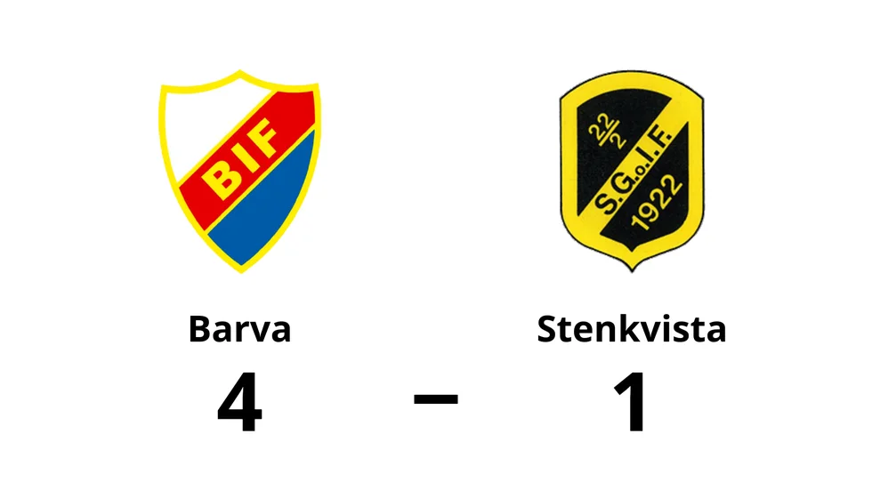 Barva IF vann mot Stenkvista GoIF