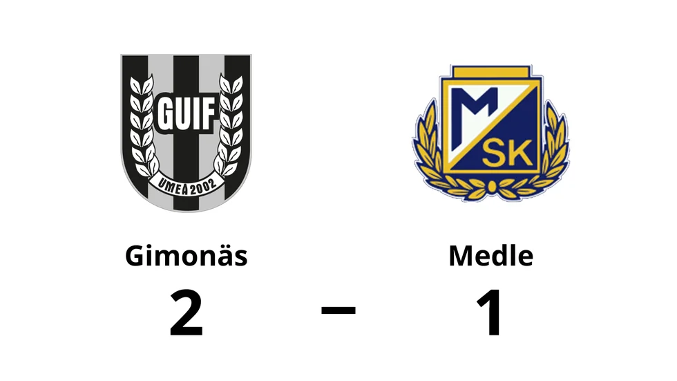 Gimonäs Umeå IF vann mot Medle SK