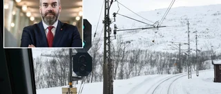 Efter rälshaverierna: Kräver dubbelspår på Malmbanan