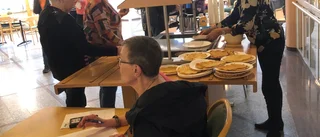 Våffelsuccé på Fluxen                       