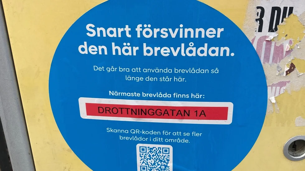 Drottninggatan kommer bli närmsta brevlåda för Övre Slottsborna innan årets slut. 
