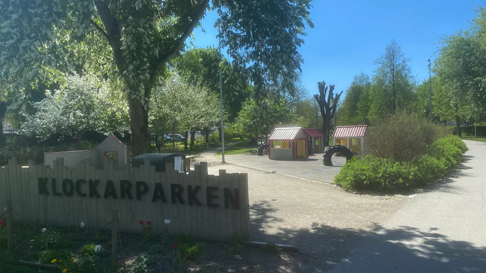 En fin park som också skulle kunna utvidgas, anser skribenten.