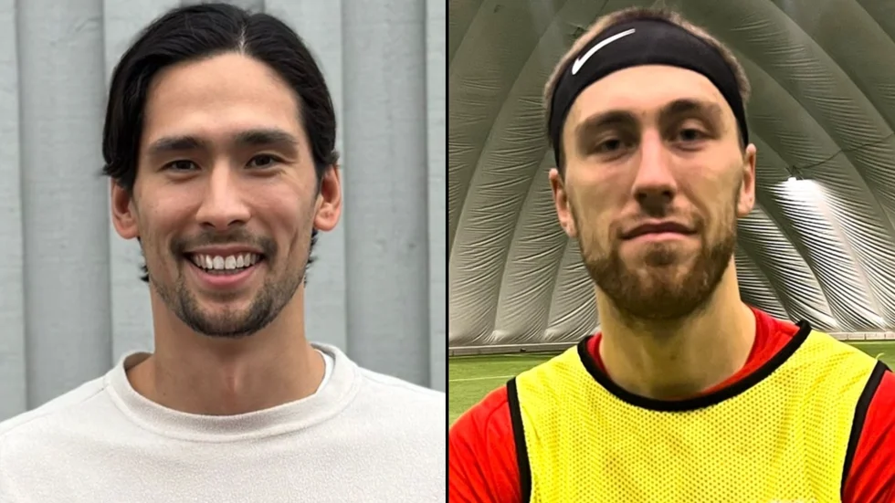 Jonathan Lundbäck och Marcus Fahlgren Hällström