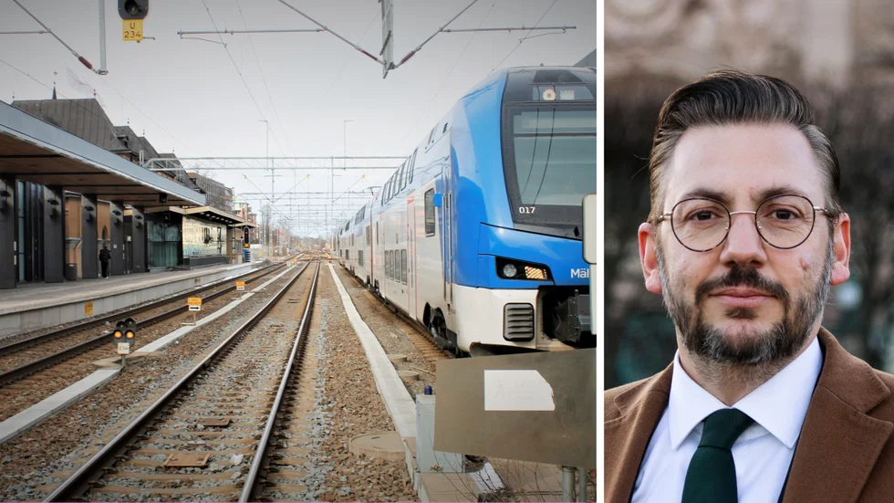 Centerns partiledare Muharrem Demirok föreslår en lösning på Uppsalas pendlingskris.