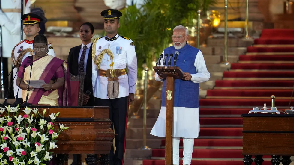 Narendra Modi har fortfarande starkt stöd bland indierna. 