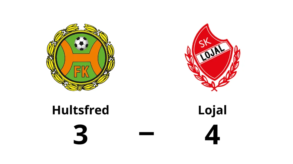 Hultsfreds FK förlorade mot SK Lojal
