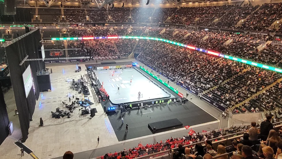 SM-finalen mellan Storvreta och Pixbo på Friends Arena 