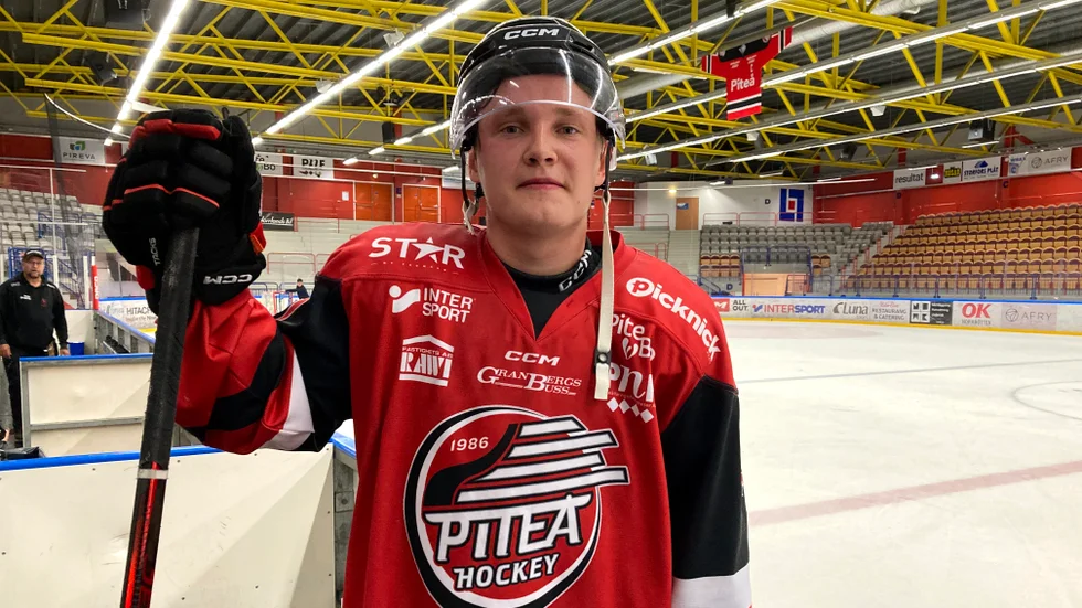 Viggo Nordström gör succé i Piteå Hockey och är klar för nästa säsong - om han inte får kontrakt från allsvenskan.